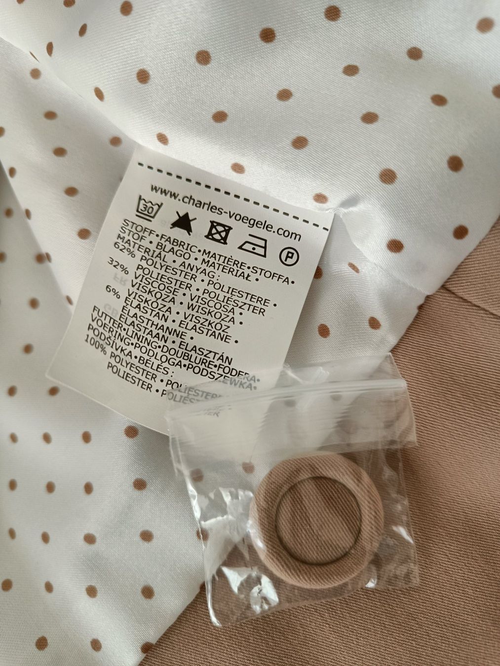 Giacche: Blazer beige, Gr. 38, neu – Nuovo (secondo la descrizione) da Güttingen venduto da Bumeranze 1