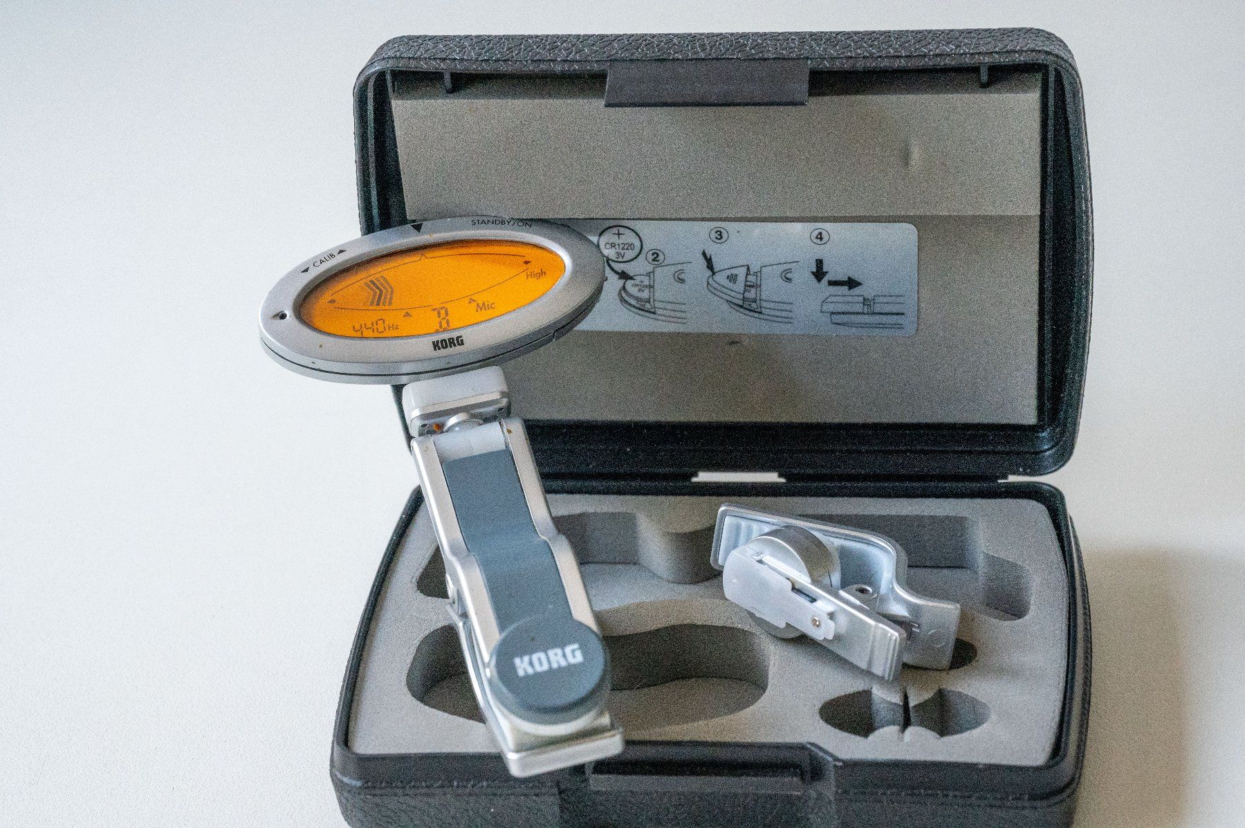 Misurare: Korg AW-1 Chromatic Tuner Stimmgerät mit Piezo – Usato da Bern venduto da Moonsilver 1