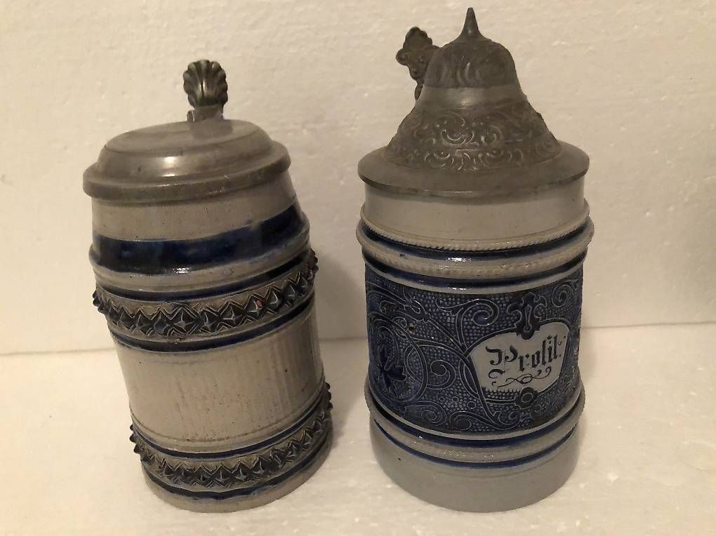 Bicchieri: 4 alte Bierhumpen – Usato da Bubendorf venduto da Mia111 1