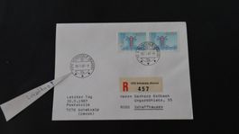 SCHATZALP ( Davos) R-Brief Letzttag selten !!  30.5.87  107