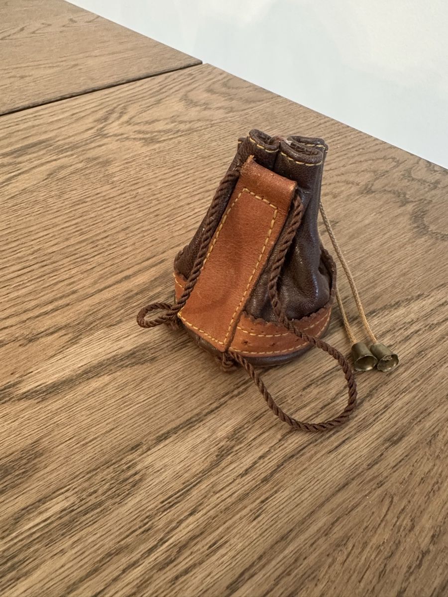 Zubehör: Vintage Ledertäschli / Geldbeutel / Würfelbeutel – Gebraucht aus Zürich von yvonne.knoblauch 1