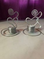 Deko-Duo aus Aluminium mit Herz 💜