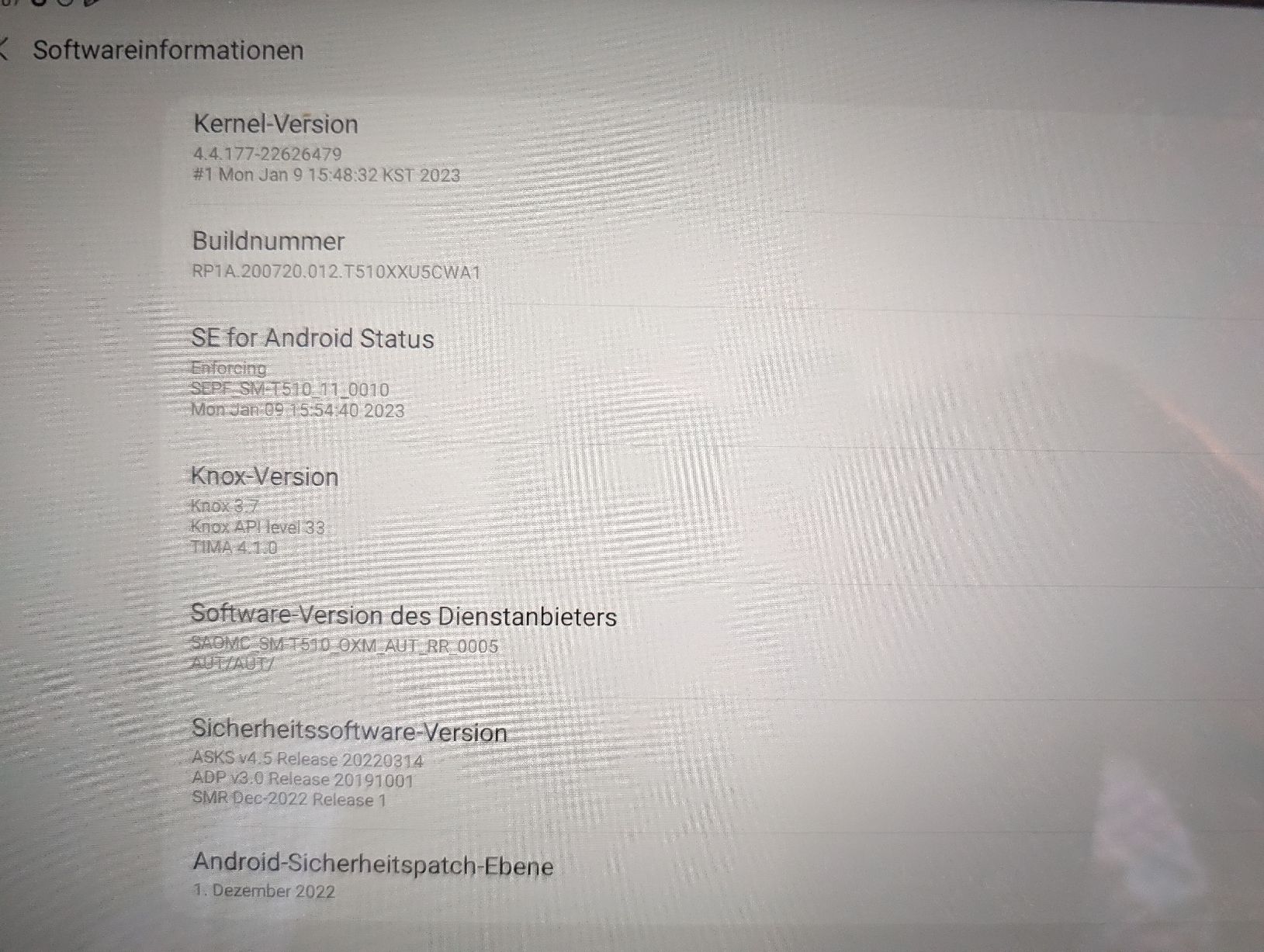 Samsung Tablet PC: Android Tablet Samsung Tab A, Model SM-T510 ,11" 32GB – Gebraucht aus Pfäffikon ZH von Gabriel64 3