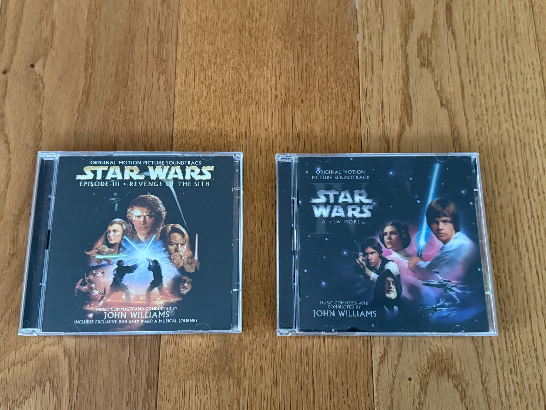 CDs: 2x CD CD`s STAR WARS – Gebraucht aus Stans von Huonder66