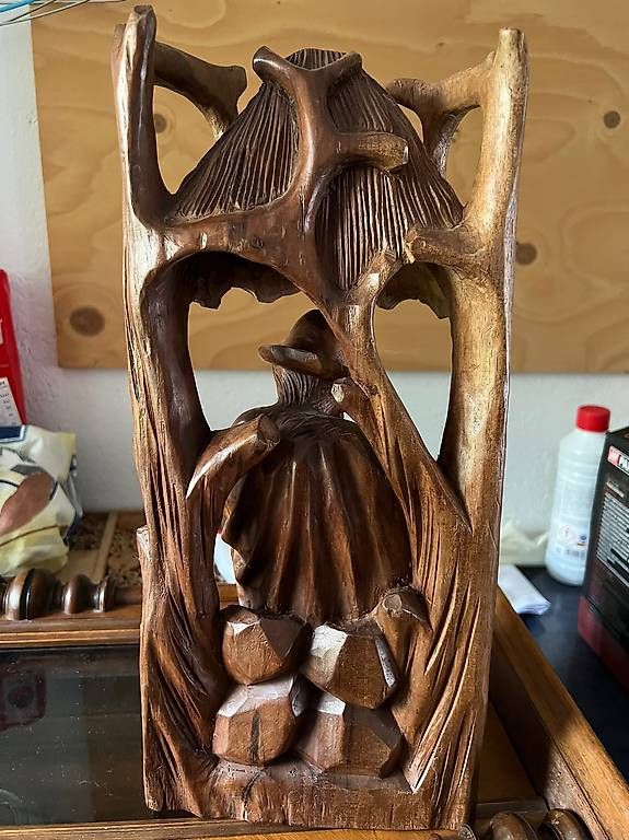 Statuette: Schönen Figur aus Holz  – Usato da St.Gallen venduto da Piran65 1
