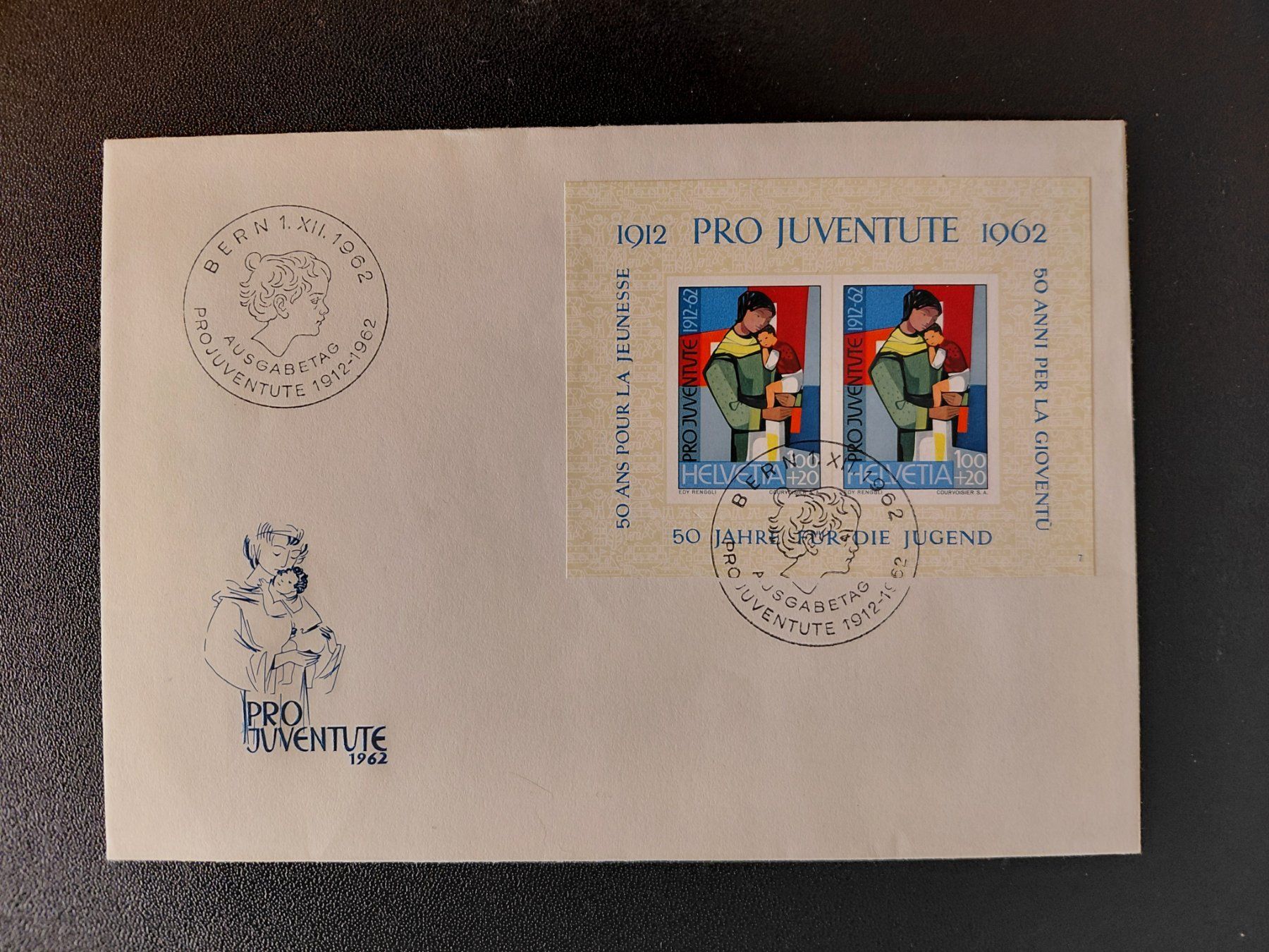 Tutti i francobolli: Pro Juventute 1962 – Usato da Lützelflüh-Goldbach venduto da steinpilz100 3