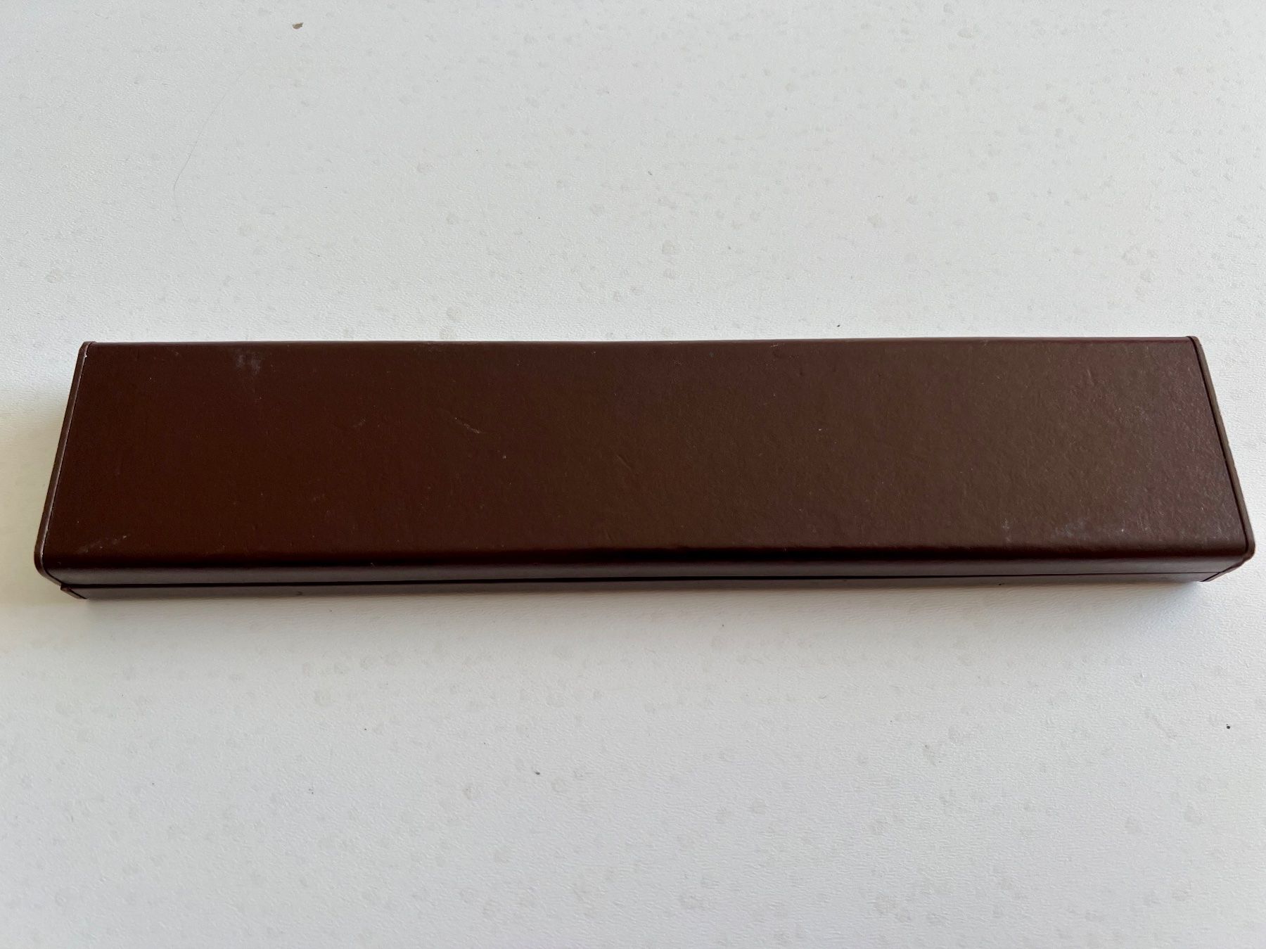 Longines Orologi: LONGINES vintage long brown simili leather box, large window – Usato da Mont-sur-Lausanne venduto da vmi_ym5l 5