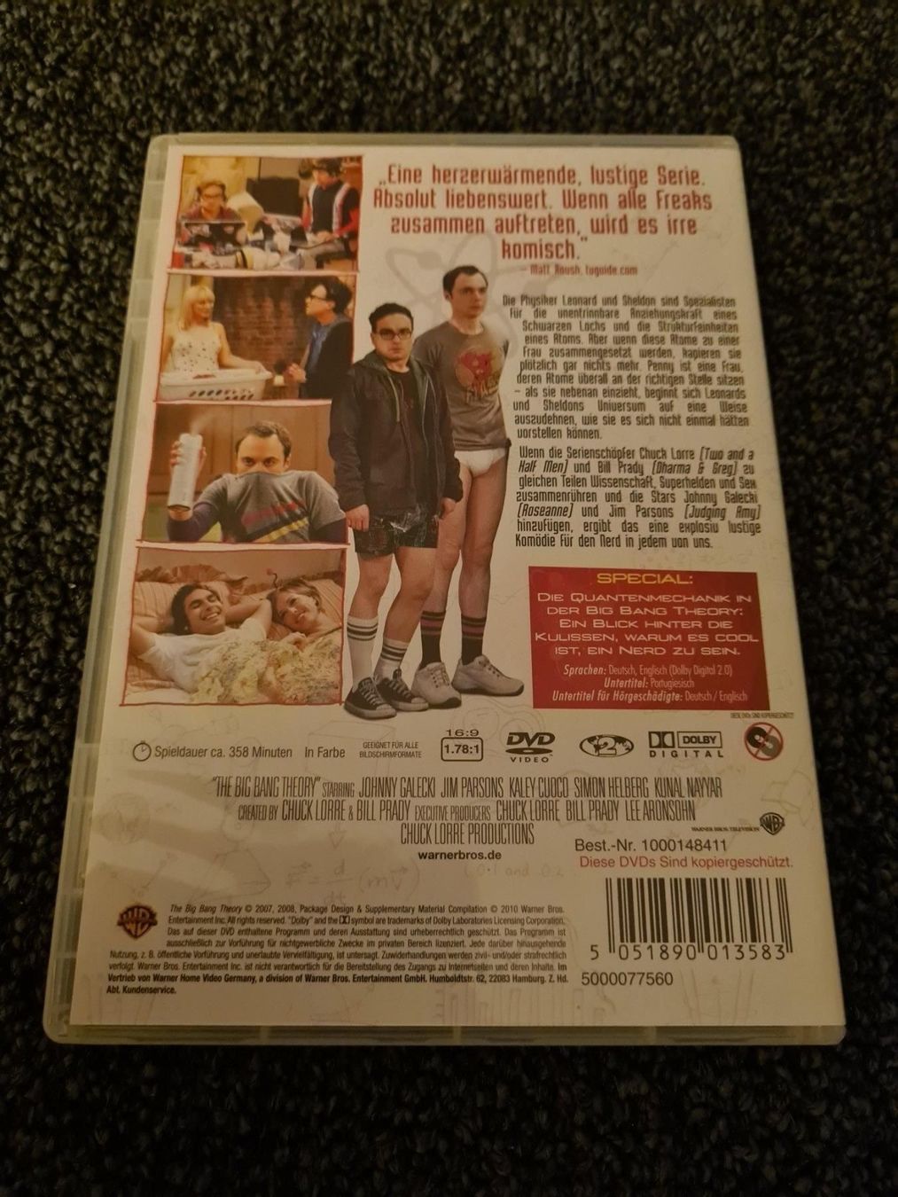 Tutti i DVDs: THE BIG BANG THEORY STAFFEL 1 – Usato da Ruswil venduto da jan_bxl5 1