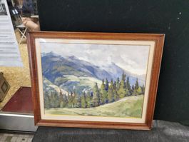 A, DE NOTTBECK (1900-1975) PEINTURE SIGNÉE