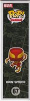 FUNKO POP! MARVEL COMIC COVERS # 67 IRON SPIDER special edit