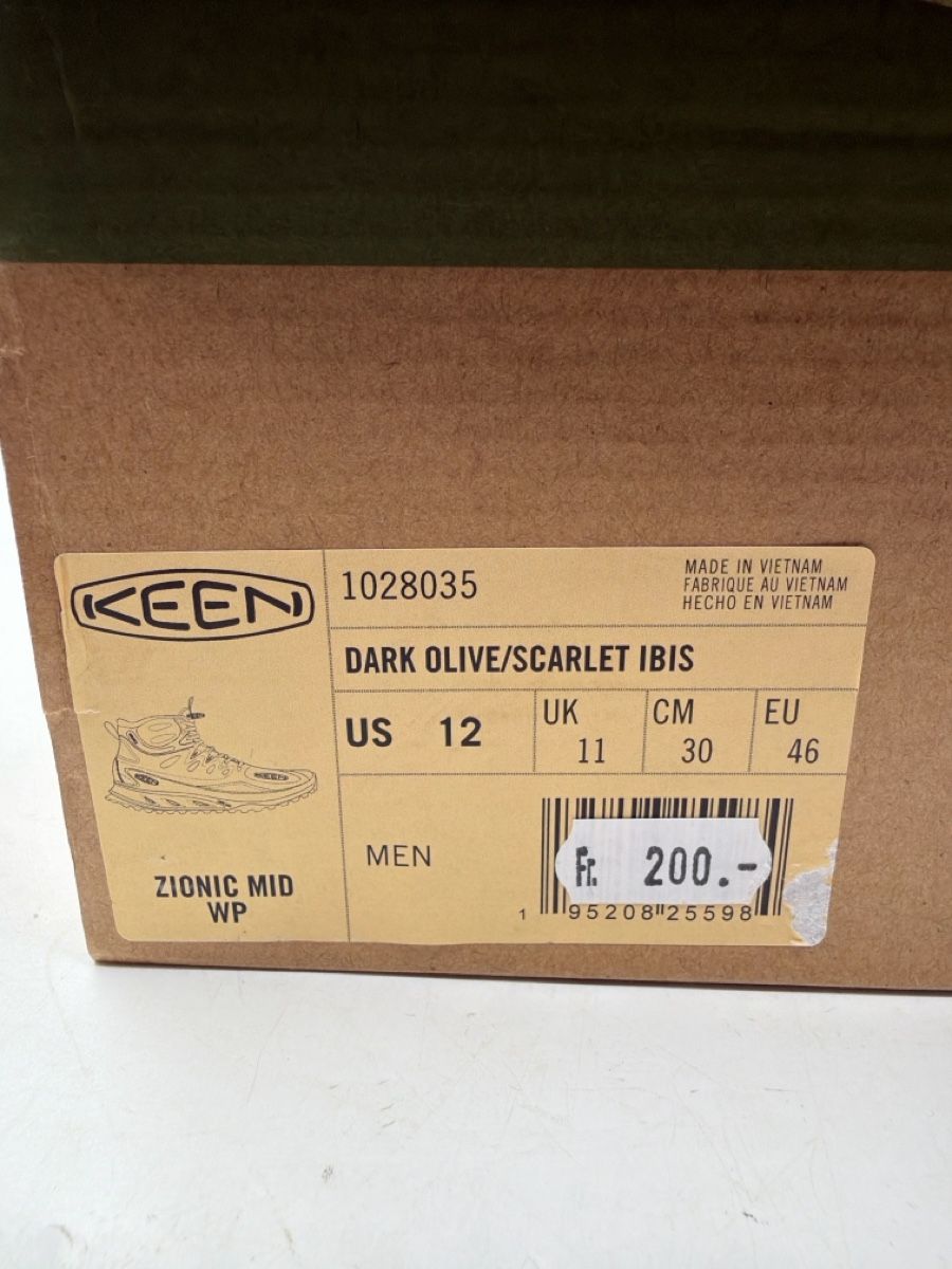 Keen Herrenschuhe: Wanderschuhe Keen Zionic Mid WP Grösse 46 neu – Neu und originalverpackt aus Sirnach von Gin_kobi02 4