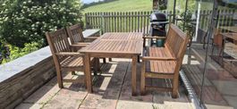 Stilvoll Sommer geniessen mit Original Garpa-Gartenmöbeln