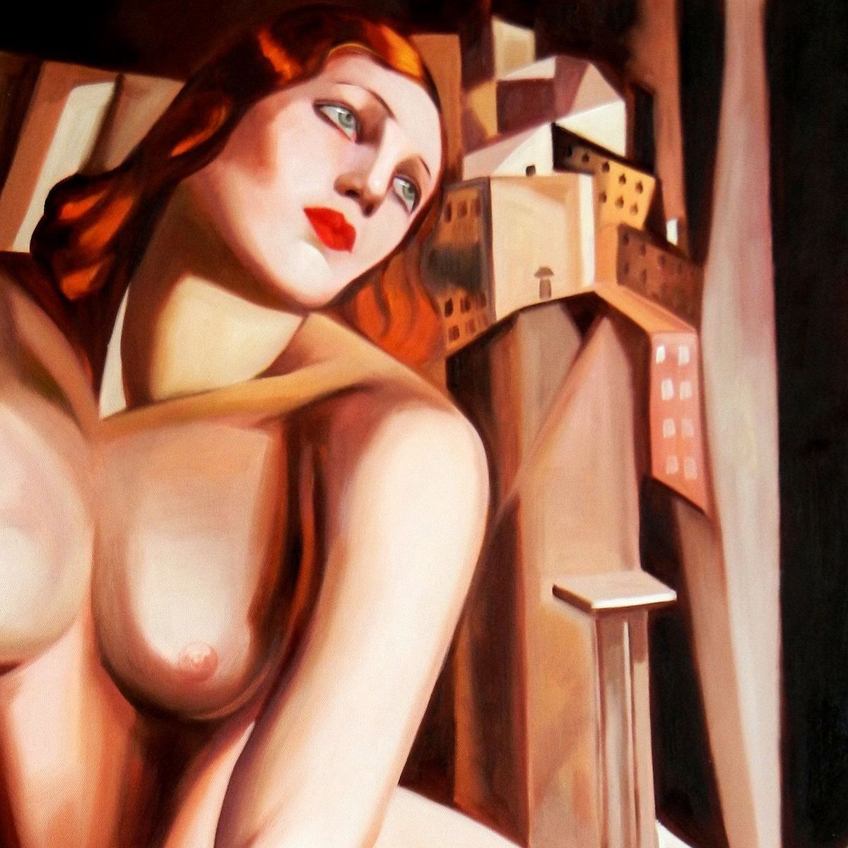 Riproduzioni & Creazioni: Homage to Lempicka Andromeda – Nuovo (secondo la descrizione) da Larnaca venduto da KunstDepot24 3