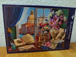 1000er Puzzle, Bluebird, Venedig Stilleben