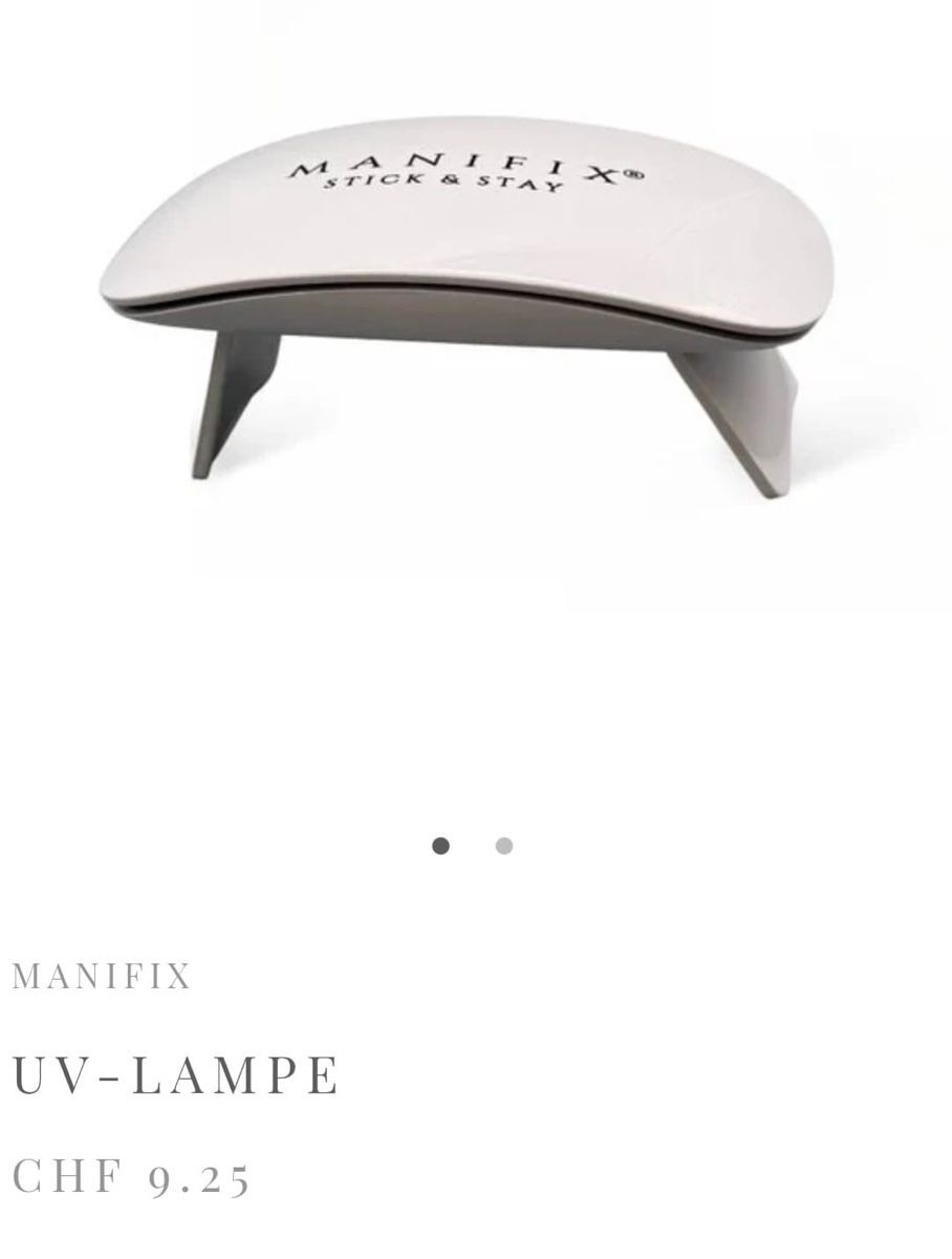 Künstliche Fingernägel: Manifix UV-Lampe neuwertig – Neu (gemäss Beschreibung) aus Turtmann von bregpa