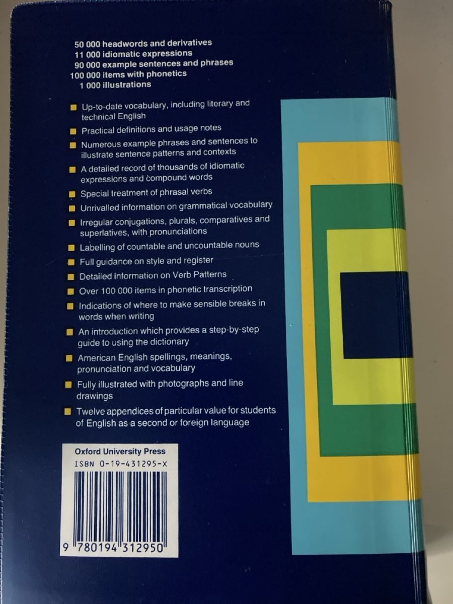 Libri: English Oxford Dictionary – Nuovo (secondo la descrizione) da Oberengstringen venduto da yae_r67h 1