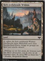 TCG Magic The Gathering MTG De VOW 263 Sich entfaltende Wild