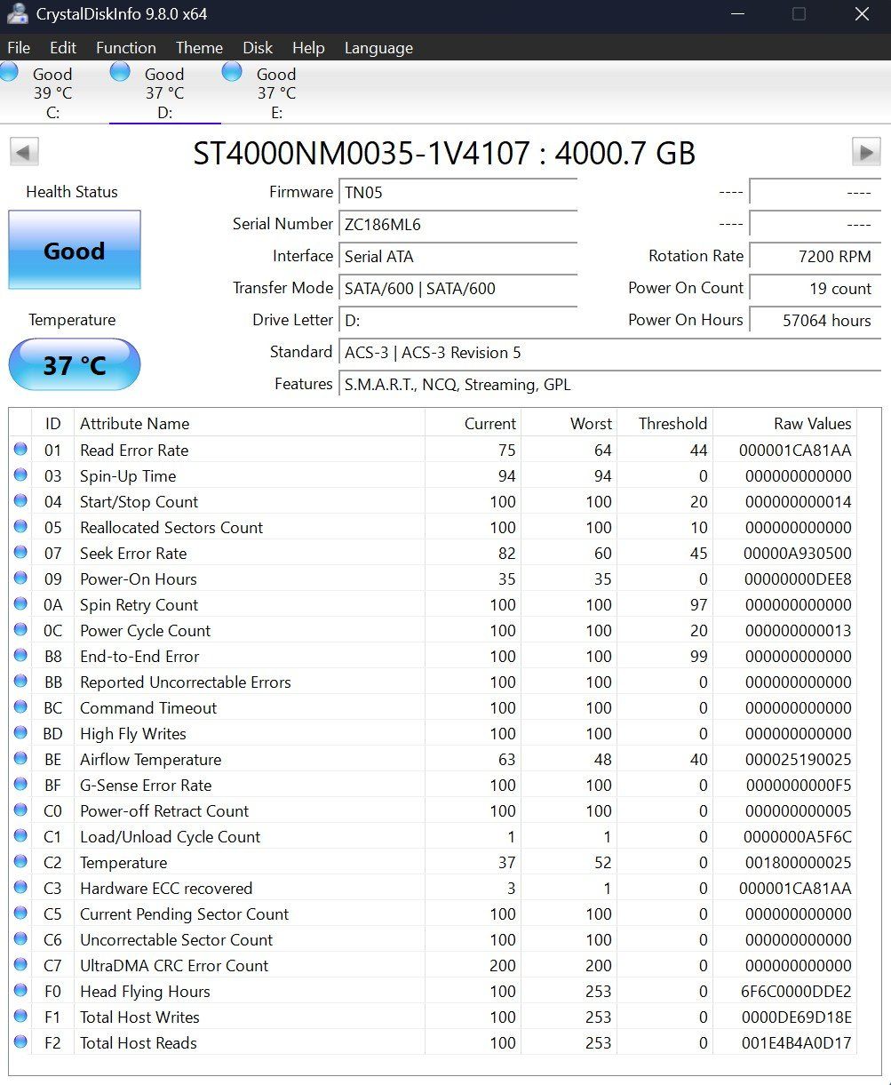 Seagate Dischi rigidi: Seagate SATA 4TB EXOS Enterprise – Usato da Gisikon venduto da Hardware.passion 1