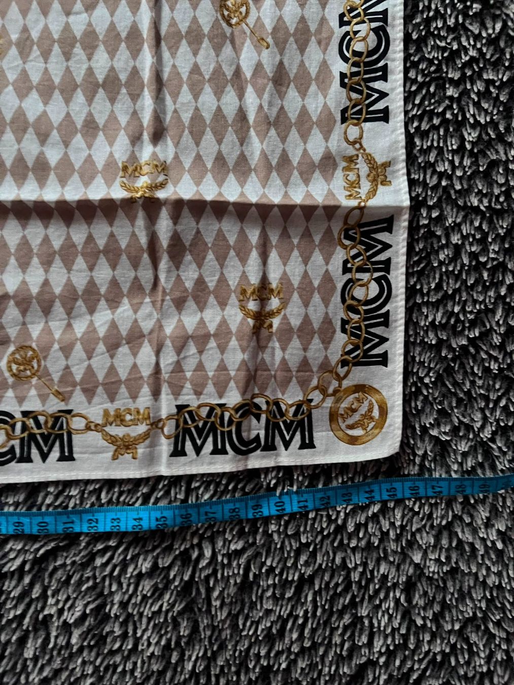 Mcm Foulard & Sciarpe: MCM Vintage Tuch 45x45 cm Baumwolle – Nuovo (secondo la descrizione) da Winterthur venduto da Dejv 3