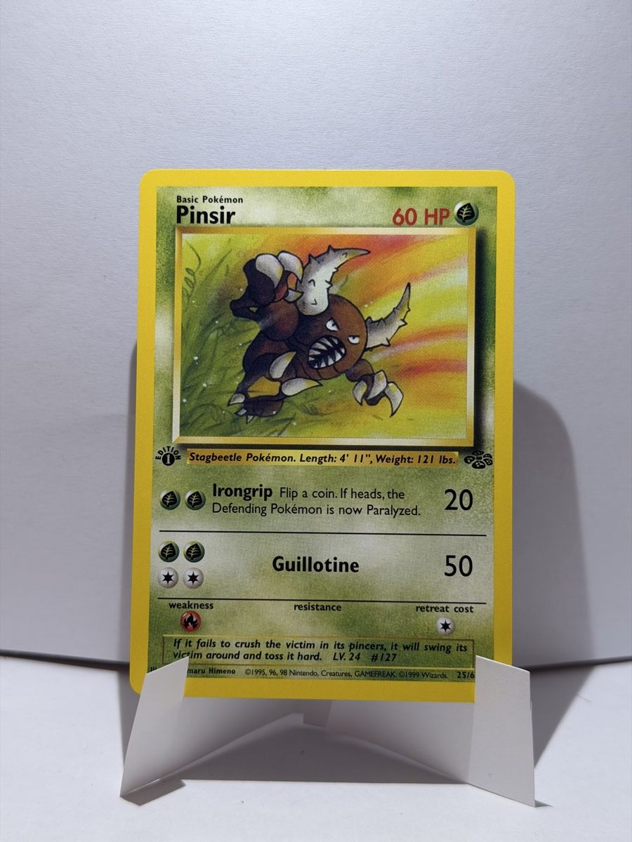 Pokémon Sammelbilder & Trading cards: Pokémon Karte Pinsir 1. Edition – Neu (gemäss Beschreibung) aus Wetzikon ZH von kev_2rhl