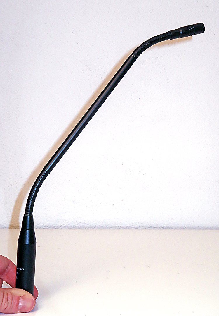 Microfoni: 11 Stk. Clockaudio C33E  RF Schwanenhalsmikrofon – Usato da Uster venduto da Mruedis 5