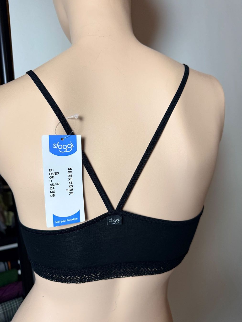 Sloggi Altra biancheria intima: SLOGGI, Top EverNew LACE, Grösse XS, Farbe Schwarz – Nuovo e nell'imballaggio originale da Rudolfstetten venduto da gst_g7xl 2