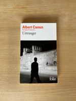 Albert Camus L'étranger livre Folio Prix Nobel littérature