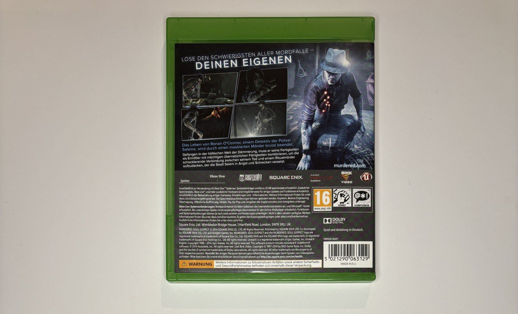 Giochi: XBOX One - Murdered: Soul Suspect – Usato da Allschwil venduto da Bullach 2