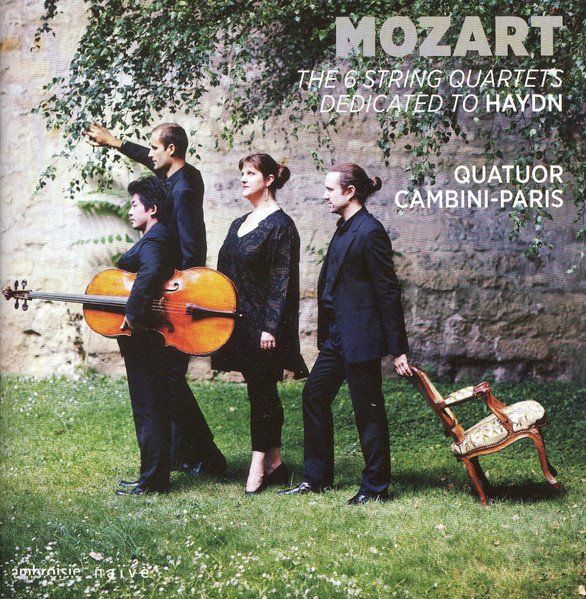CD: 3-CD-Box A. Mozart - 6 string quartets (2014) – Usato da Möriken AG venduto da mineralia