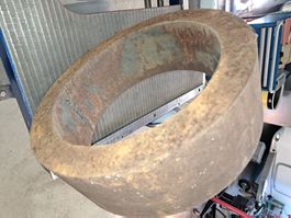 Stahlrohr starkwandig Ø319xØ250x104mm