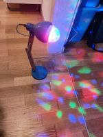 Lampe de bureau disco multicolore bois et métal occasion