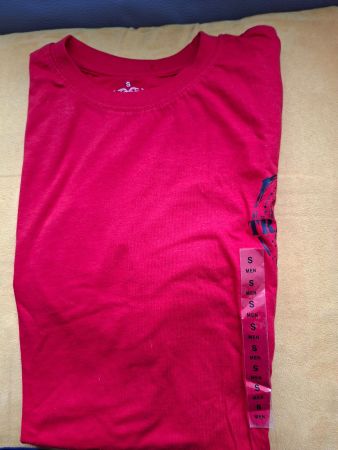 T-shirt rouge homme taille S neuf
