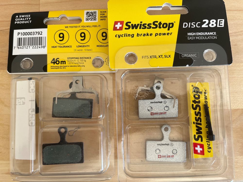 SWISSSTOP DISC 2 C VE2 Bremsbeläge - Top Performance Für Mountainbikes
