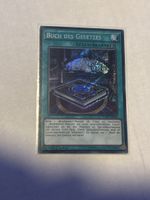 Buch des Gesetzes Zauberkarte Yu-Gi-Oh! 1. Auflage