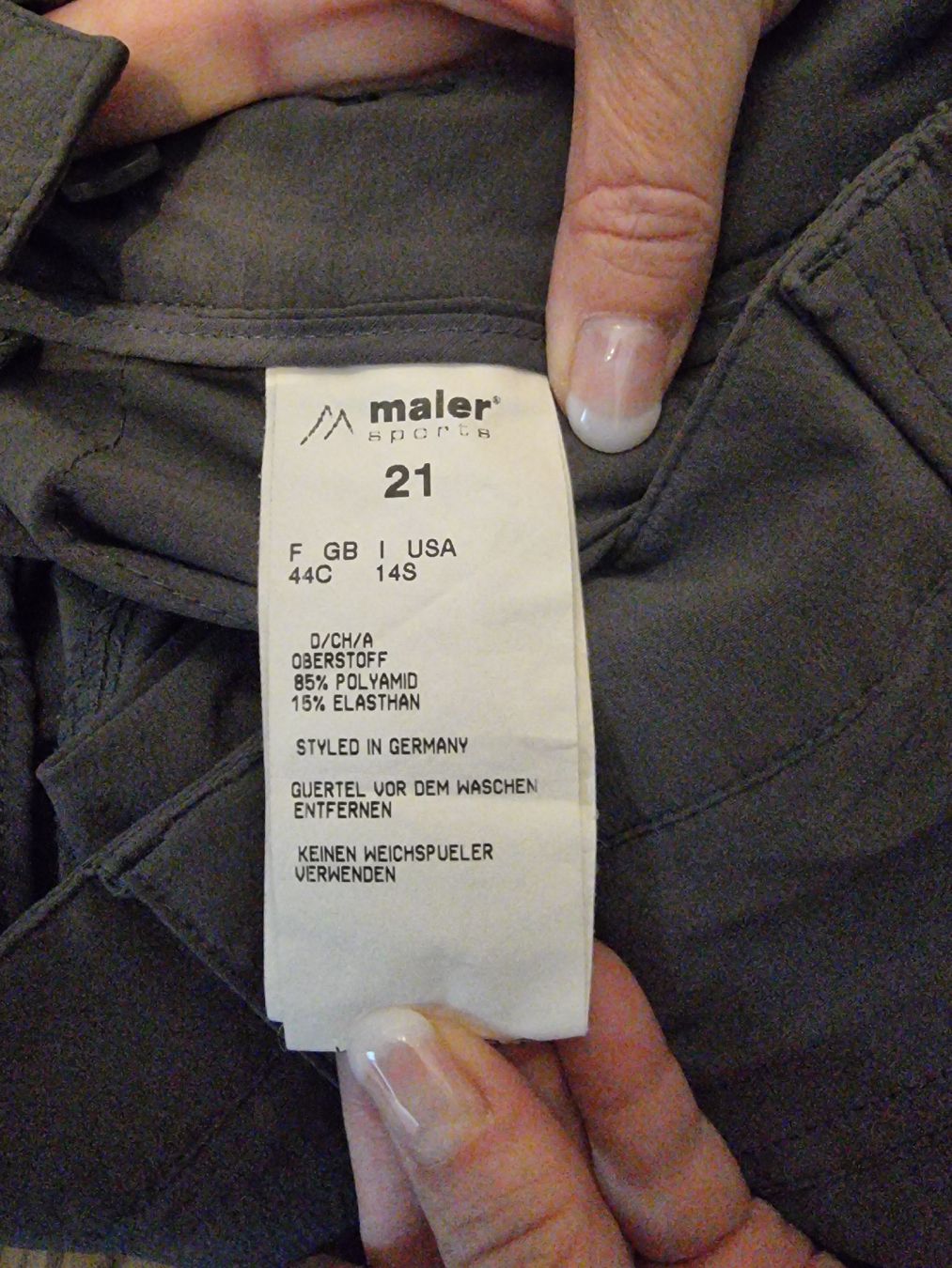 Pantaloni: MAIER Treckinghose (Gr. 21) – Usato da Zumikon venduto da chv_w96q 3