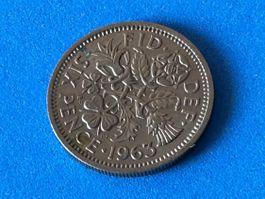 UK - 6 Pence 1963