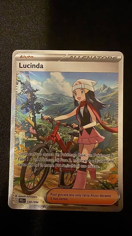 Pokémon Carte collezionabili: Lucinda (PFL 129) – Usato da Sorengo venduto da Gabryn94
