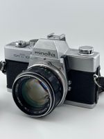 Minolta SRT101 mit 58mm f/1.4 Rokkor – sehr schön, lichtstar