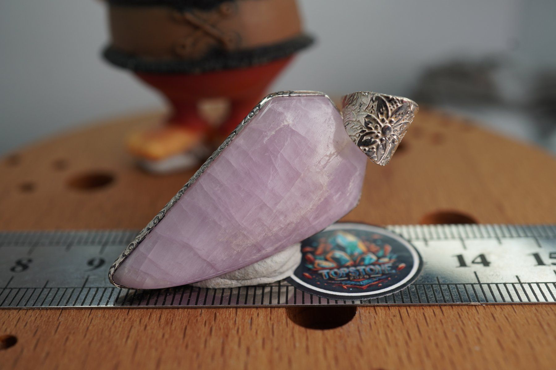 Minerali & Pietre curative: Kunzit  Rosa         Anhänger  Räumung – Nuovo e nell'imballaggio originale da Eschenbach SG venduto da topstone 2