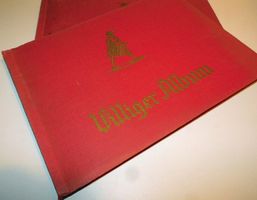 Sammelbilder alt -Villiger Sammelalben 2 x