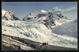 Ober-Engadin-Tschiervahütte, Blick zur 