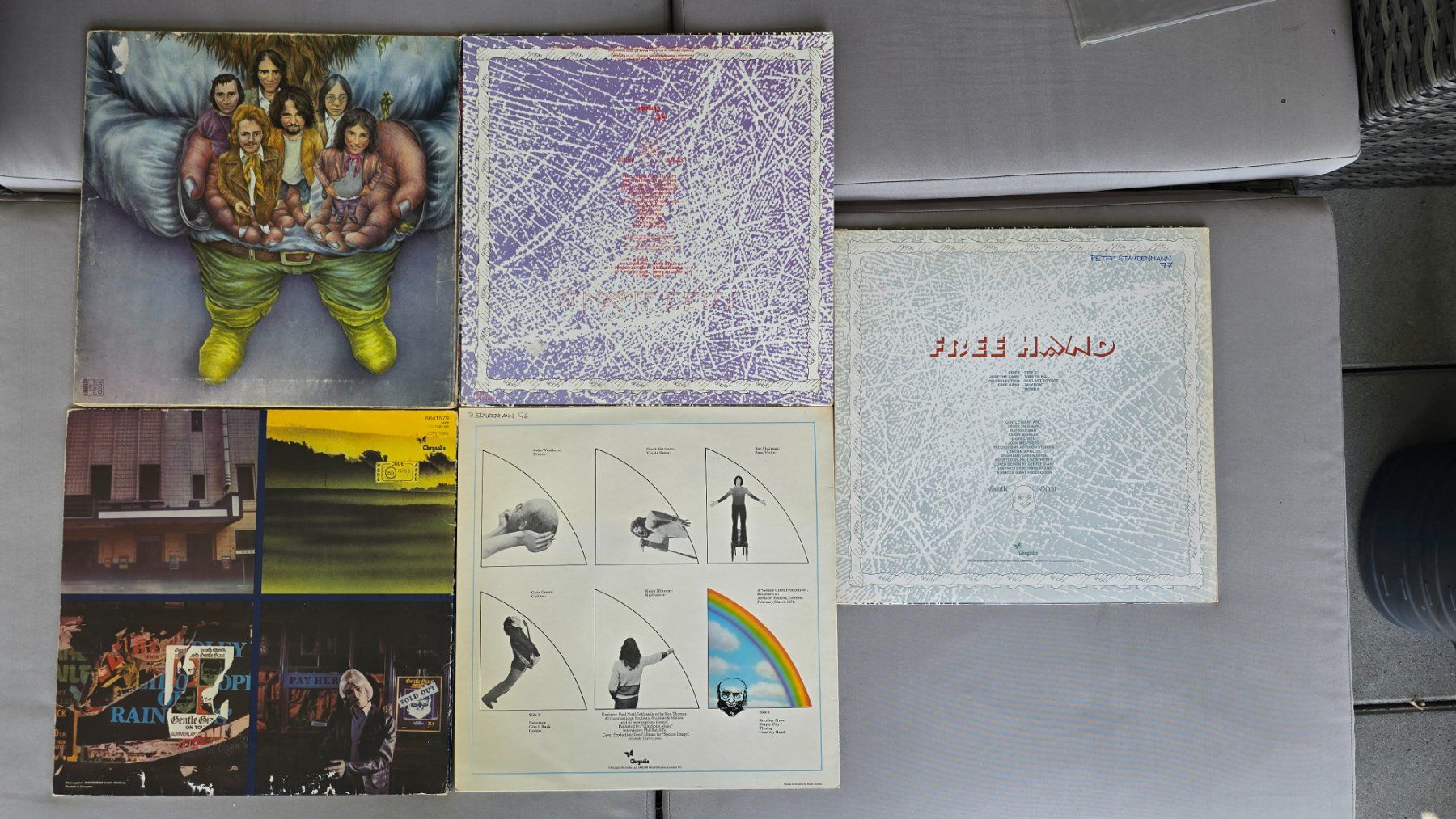 Dischi in vinile: Gentle Giant Sammlung - Vinyl Schallplatten – Usato da Worblaufen venduto da Maeder14B 1