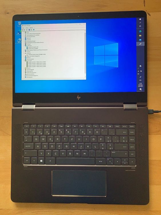 Ventola di raffreddamento CPU + GPU per laptop per HP