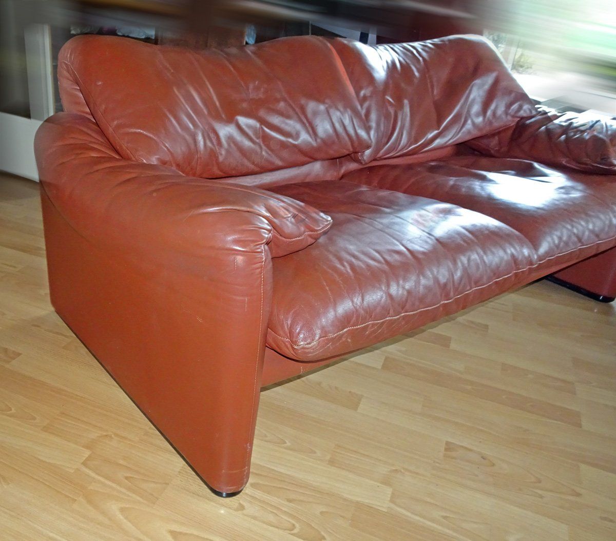 Cassina Divani: Leder-Sofa Cassina Maralunga  Designklassiker – Usato da Zürich venduto da Sharonsimona 2