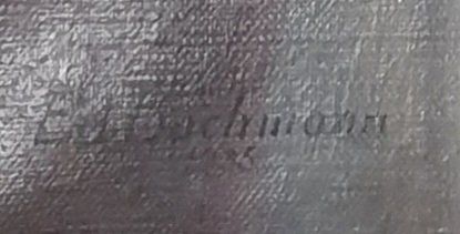 Gemälde: Oelbild von Ed .Bachmann 1935 – Gebraucht aus Egerkingen von Acc1 2