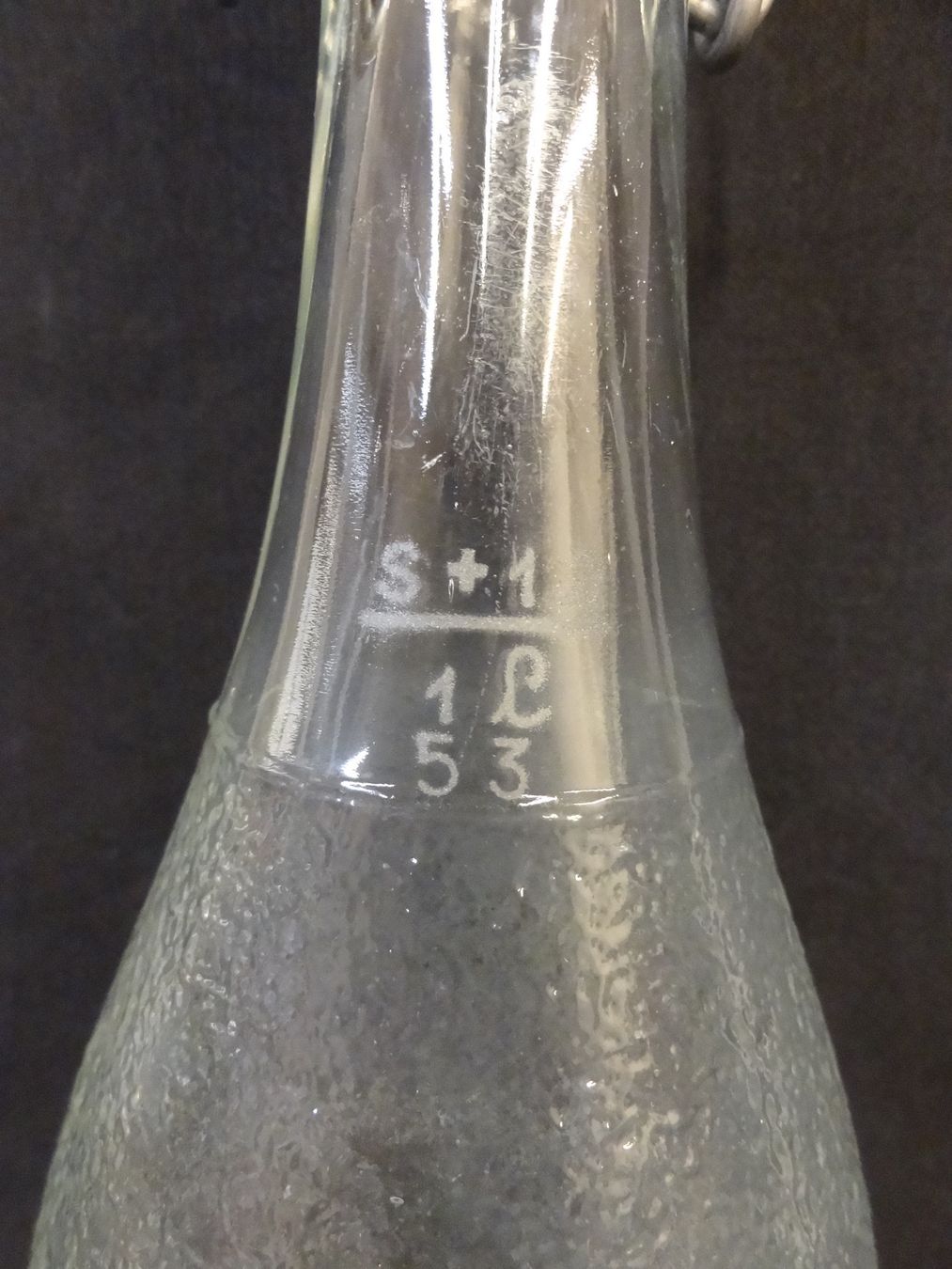 Gläser, Krüge & Flaschen: Flasche LIMONADE PUR SUCRE V. PILLOUD CHÂTEL-ST-DENIS 1953 – Gebraucht aus Kerzers von Flaschenposten 5