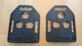 PENTAGON, Trainingsplatte METALLON TAC-FITNESS PLATE (2x3kg)