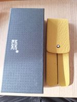 Montblanc Pen Etui Leder Gelb - im Originalkarton