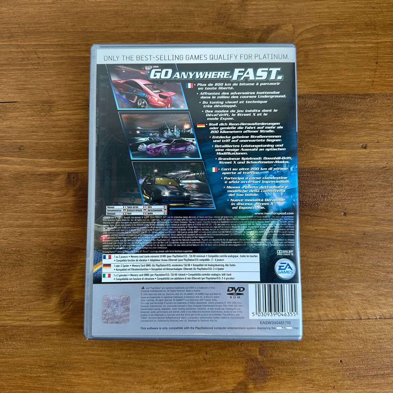 Spiele: Need for Speed Underground 2 PS2 Platinum – Gebraucht aus Luzern von fairflip 2