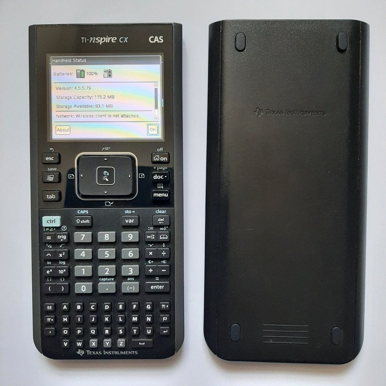 Texas Instruments Taschenrechner: TI-Nspire CX CAS avec câble – Gebraucht aus Carouge GE von cecob0909